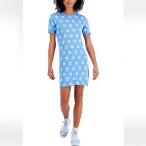 Just Polly Blue Daisy Dress
